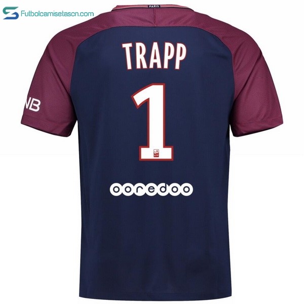Camiseta Paris Saint Germain 1ª Trapp 2017/18